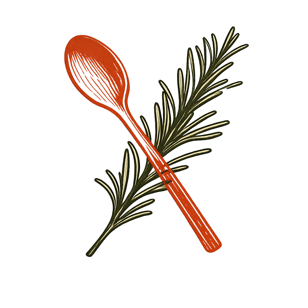 We kept losing recipes in our texts and screenshots, so I built us an app logo